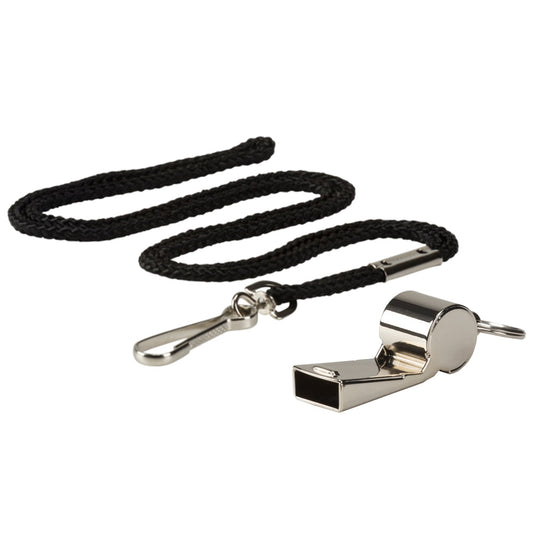 TronX Hockey Metal Fox Coaches Whistle with Lanyard