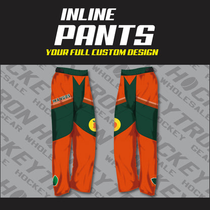 Custom Sublimated Inline Hockey Pants - Your Design