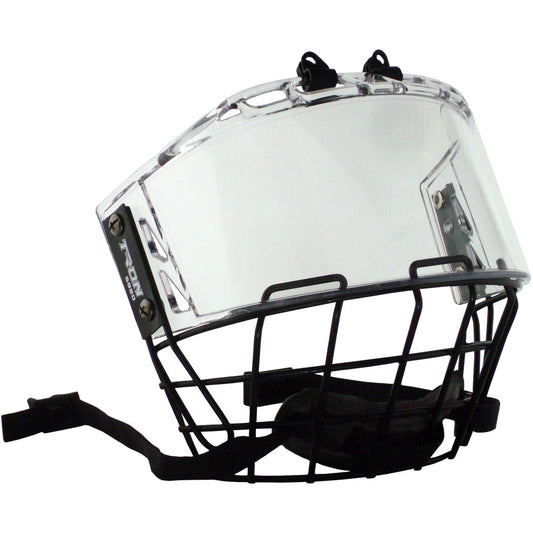TronX S920 Clear Hybrid Senior Face Cage Shield & Visor