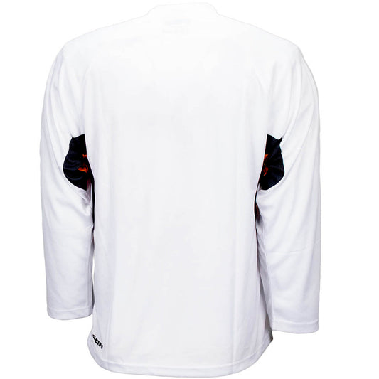 TronX DJ200 Team Hockey Jersey - White/Orange Closeout!