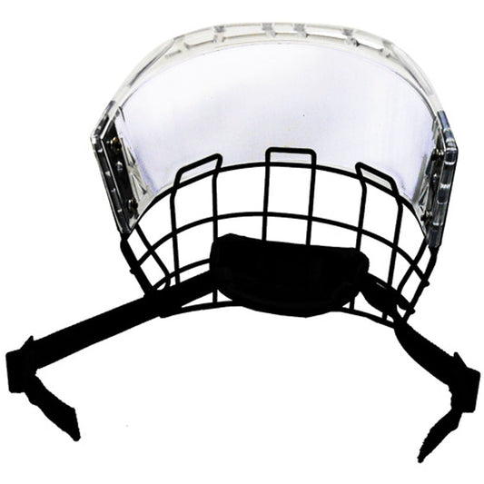 TronX S920 Clear Hybrid Senior Face Cage Shield & Visor