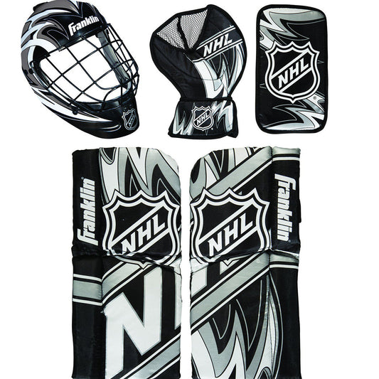 Franklin NHL Mini Hockey Goalie Equipment & Mask Set