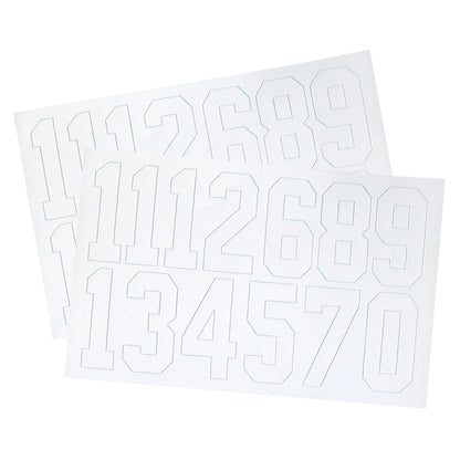 A&R Hockey Helmet Numbers