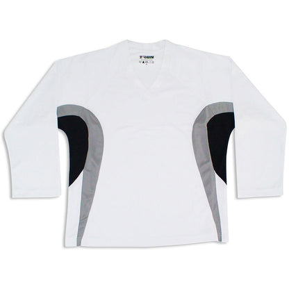 TronX DJ200 Team Hockey Jersey - White/Black Closeout!