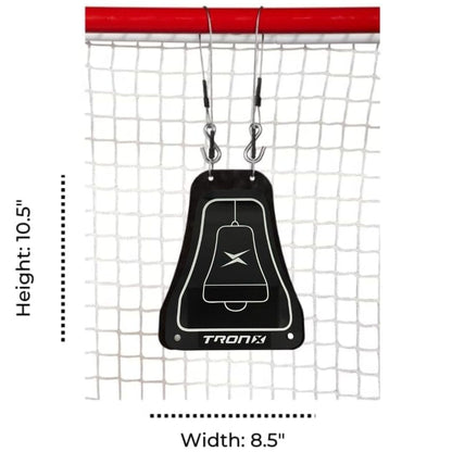 TronX Large Metal Bell Hockey Shooting Targets (2 Pack)