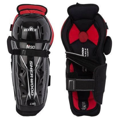 Sherwood Rekker M90 Junior Hockey Shin Guards